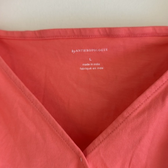 NWT By Anthropologie Puff-Sleeve Wrap Top - Picture 11 of 12